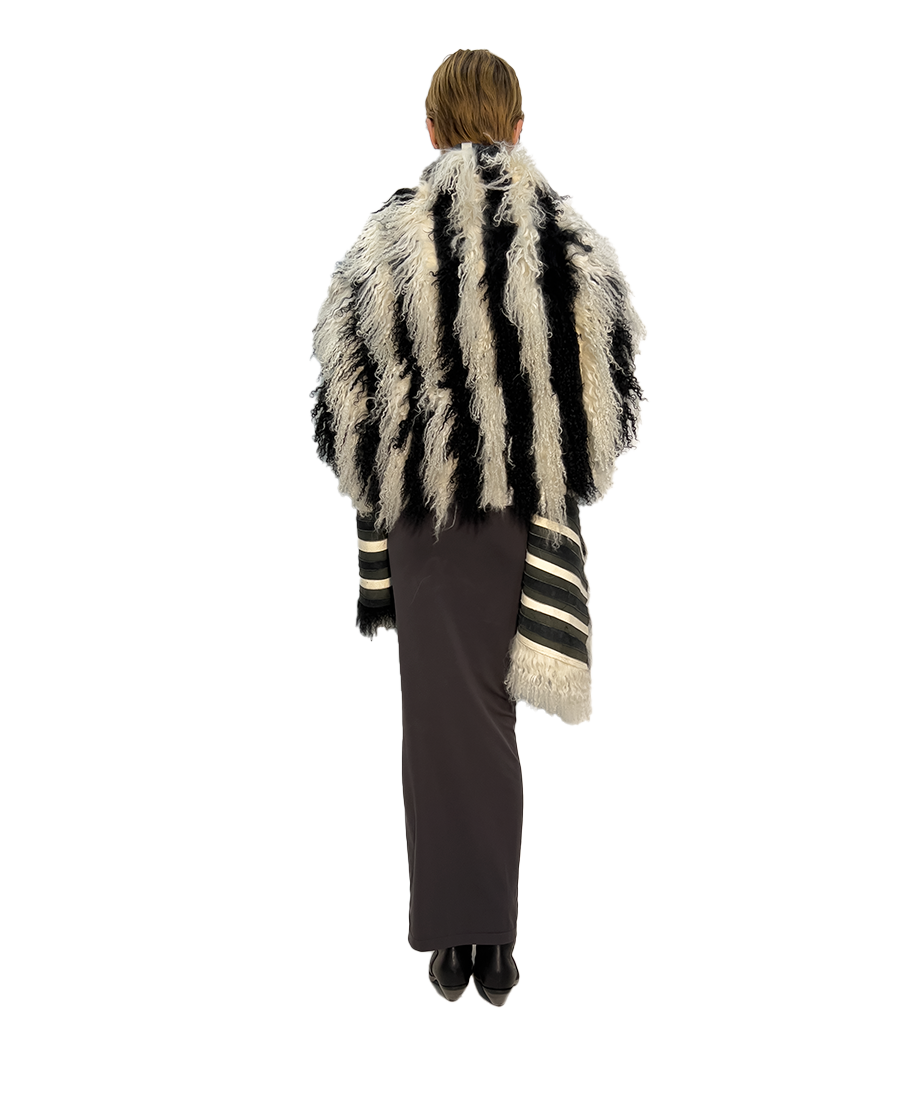 #405 REVERSIBLE OVERSIZED KALGAN SCARF