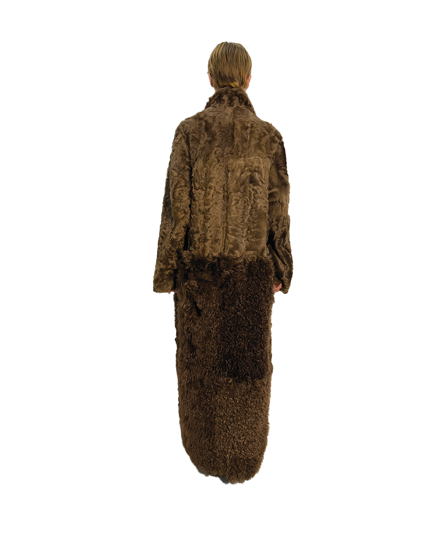 #988 BRENSHUAN CURLED SHEARLING
