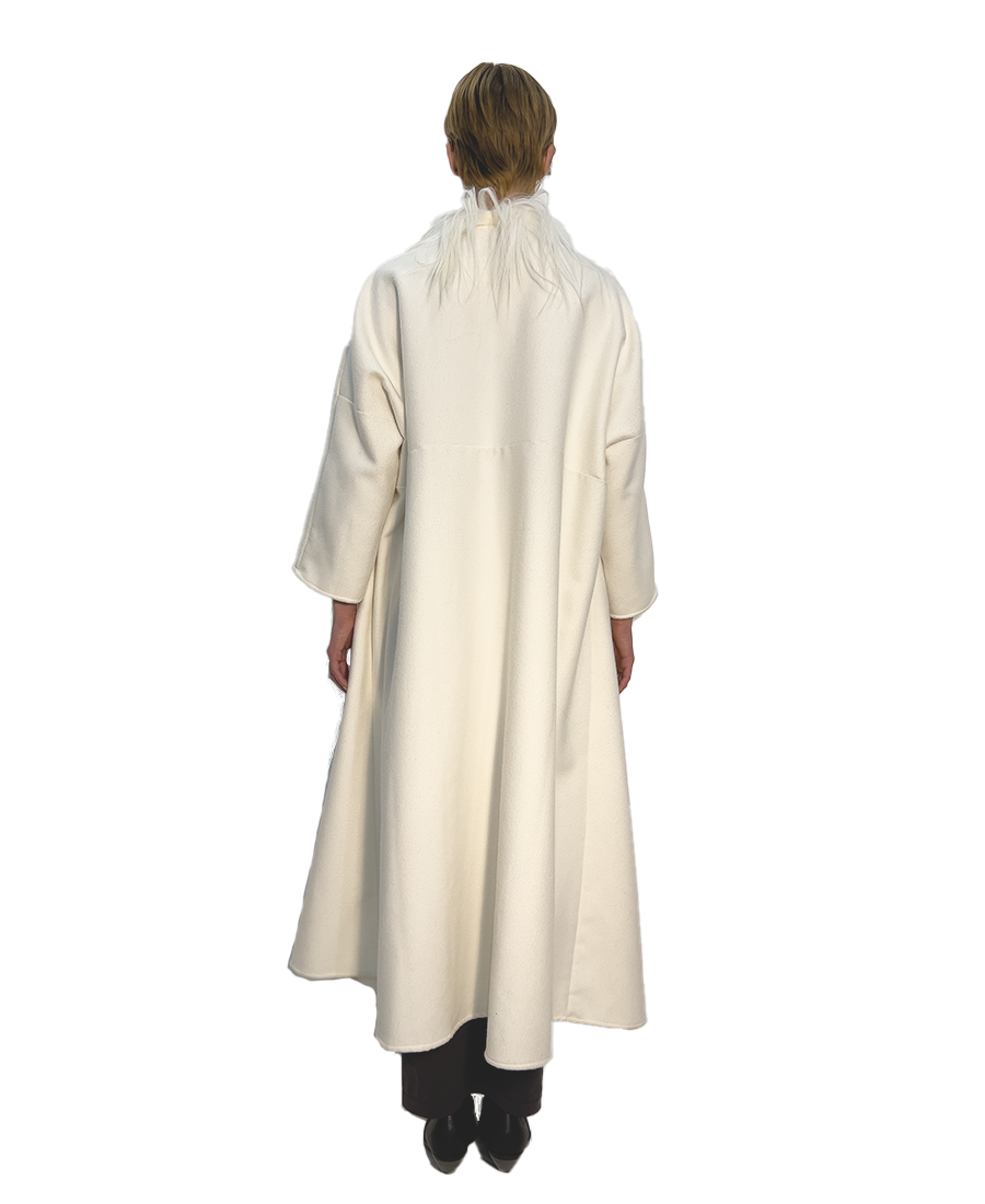 #1883 CASHMERE KALGAN LONG COAT