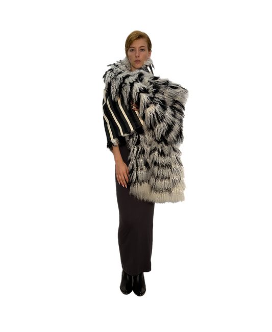 #405 REVERSIBLE OVERSIZED KALGAN SCARF