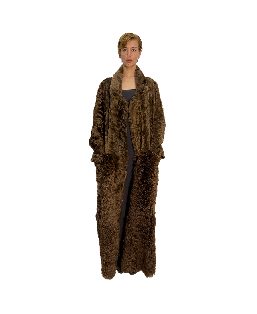 #988 BRENSHUAN CURLED SHEARLING