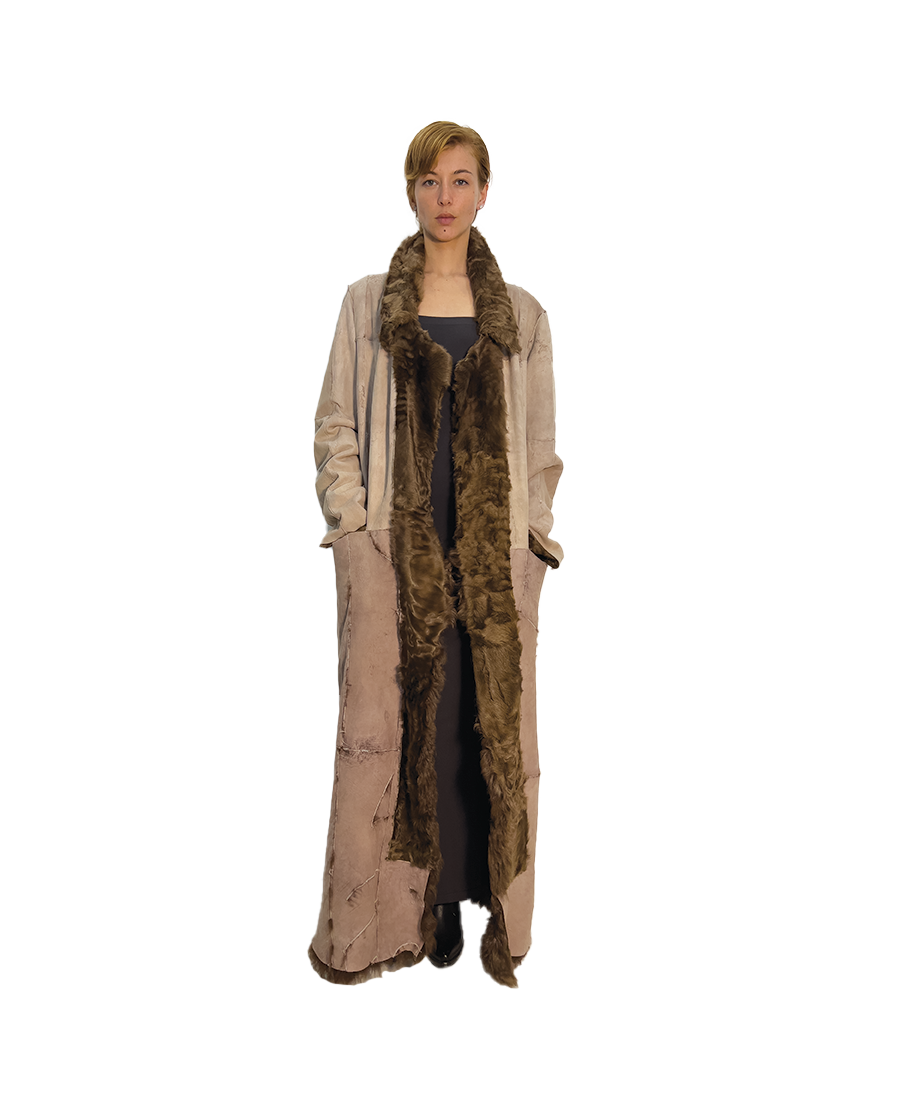 #988 BRENSHUAN CURLED SHEARLING
