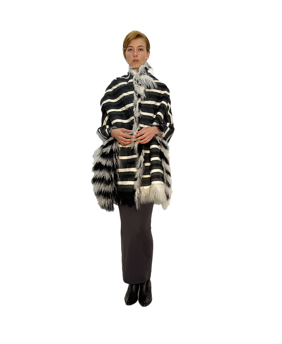 #405 REVERSIBLE OVERSIZED KALGAN SCARF