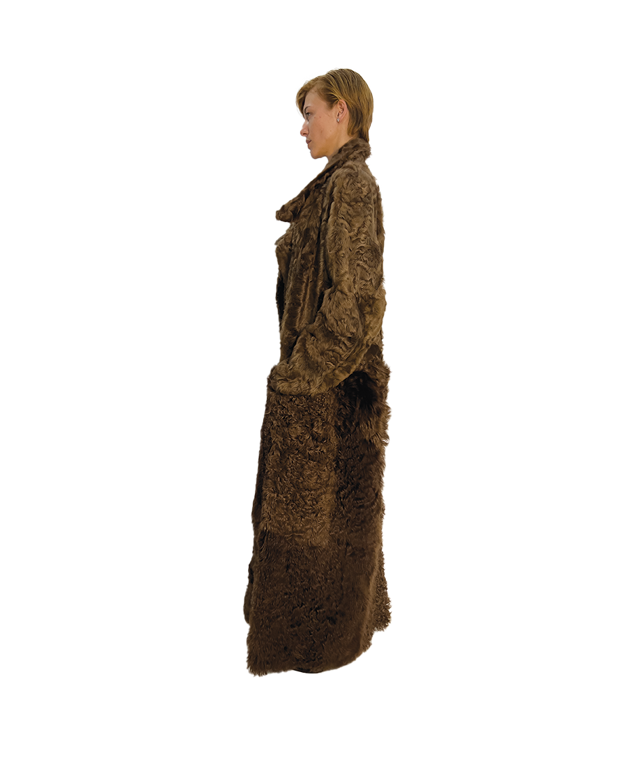 #988 BRENSHUAN CURLED SHEARLING
