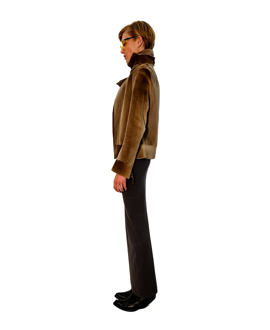 SHAVED TAUPE MINK